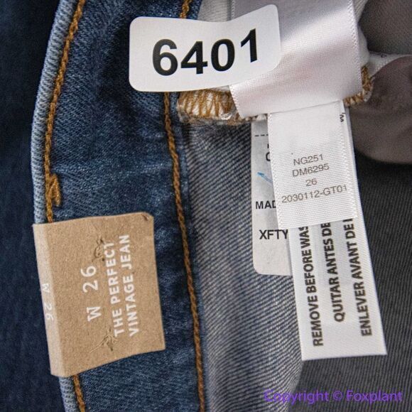 NEW Madewell Perfect Vintage Straight Jean in Mayfield Wash, NG251, 26 - Picture 15 of 16
